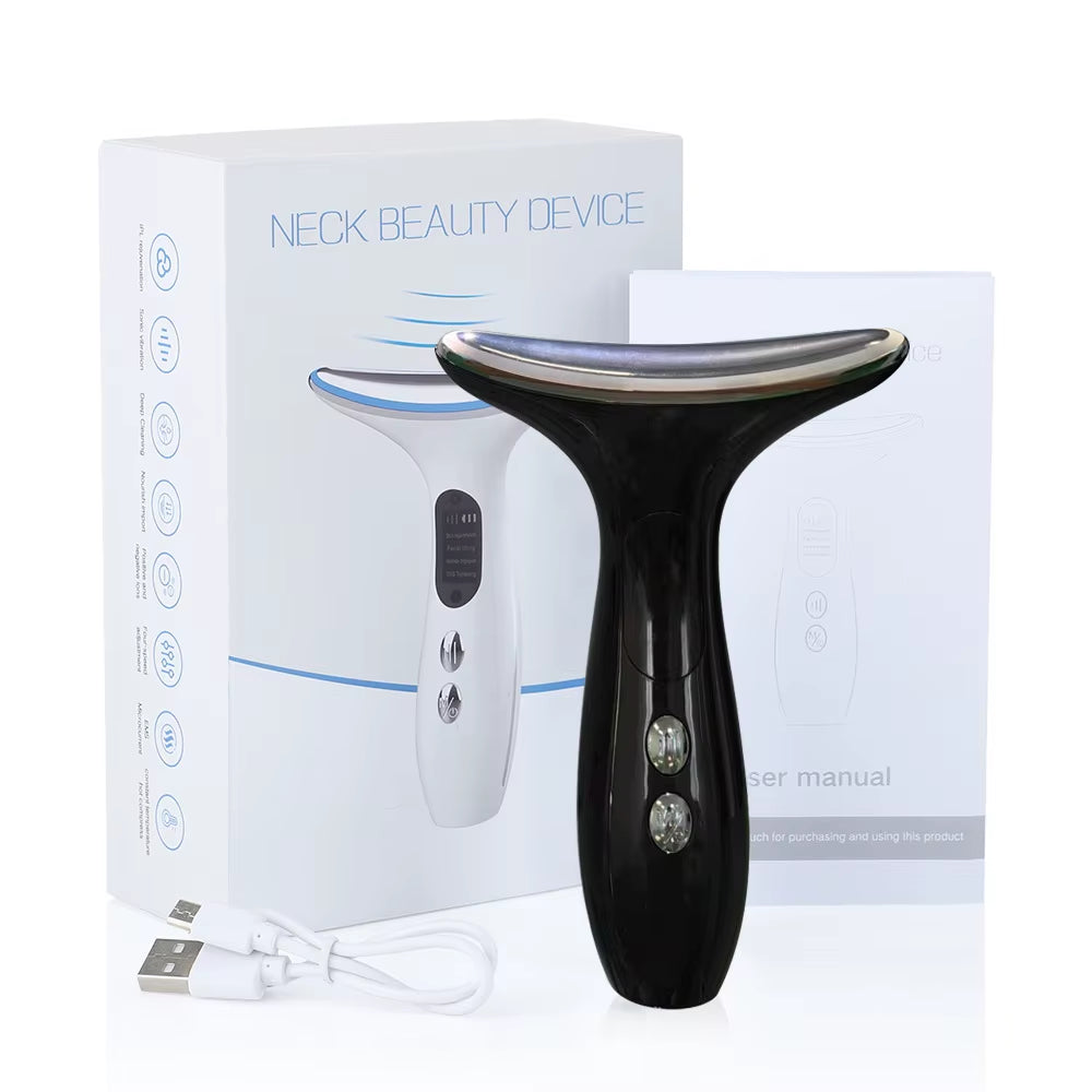 Sonic Face & Neck Lifting Device Firming, Anti-Wrinkle, and Double Chin Reducer