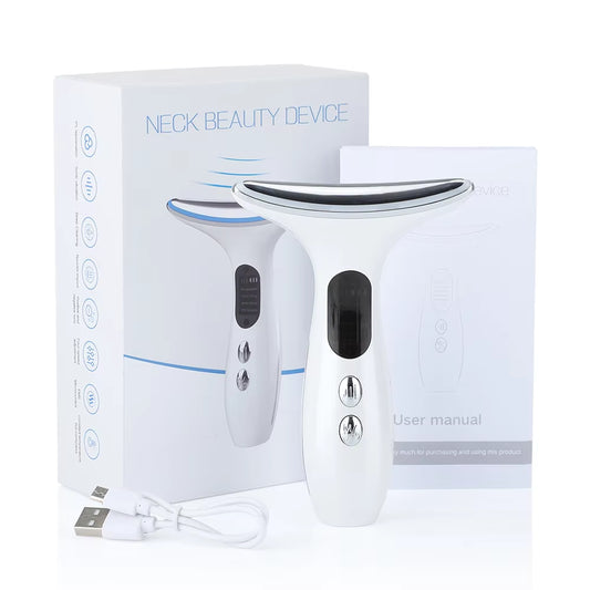 Sonic Face & Neck Lifting Device Firming, Anti-Wrinkle, and Double Chin Reducer