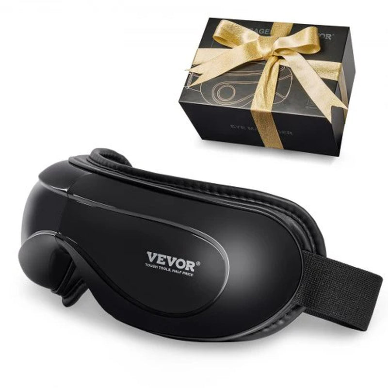 VEVOR Heated Eye Massager – 5 Modes, Bluetooth Music, 180° Foldable Relaxation Device